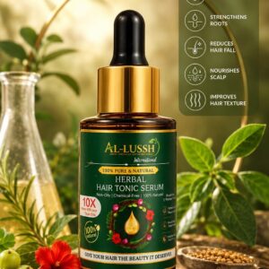 best herbal hair serum with 0% chemical fully natural product